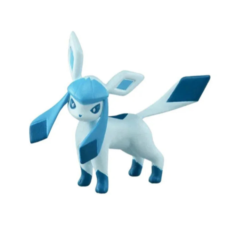 Pokemon Anime Figures Eeveelutions Sylveon Umbreon Espeon Leafeon Vaporeon Flareon Glaceon 5cm Cartoons Figure Model Action Toy
