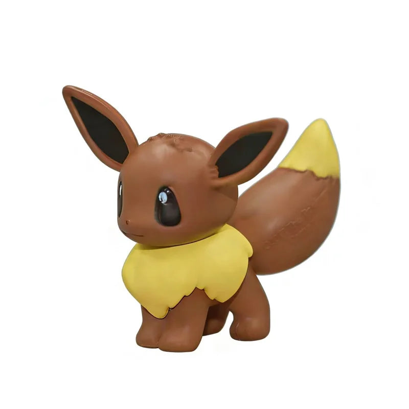 Pokemon Anime Figures Eeveelutions Sylveon Umbreon Espeon Leafeon Vaporeon Flareon Glaceon 5cm Cartoons Figure Model Action Toy