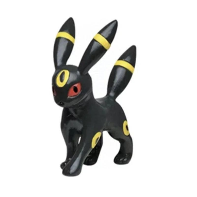 Pokemon Anime Figures Eeveelutions Sylveon Umbreon Espeon Leafeon Vaporeon Flareon Glaceon 5cm Cartoons Figure Model Action Toy