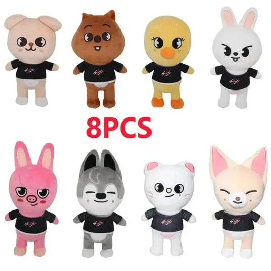 32style 23cm Plush Toy Kawaii Skzoo Stray Plush Cartoon Stuffed Animal Doll Kawaii Companion Toys Room Decor Children Gift