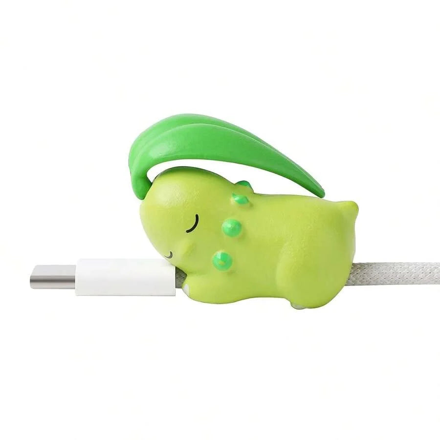 12 style Data Cable Protective Sleeve Kawaii Anime Pokemon Toys Cute Pikachu Eevee Meowth Vulpix Cartoon Charger Cable Protector