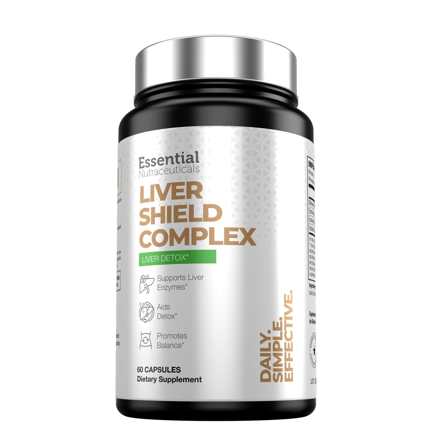 Liver Shield Complex Detox Hepático frente